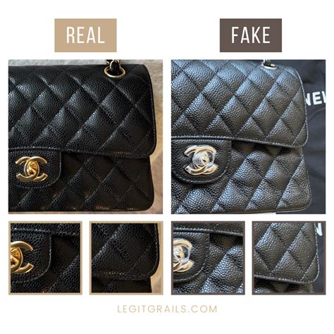 fake designer chanel bags|how to tell a genuine chanel bag.